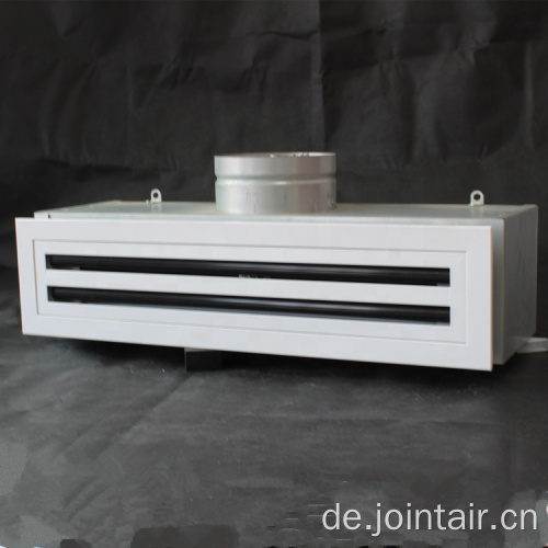 Aluminiumversorgung Linearluftdiffusor mit Plenumbox